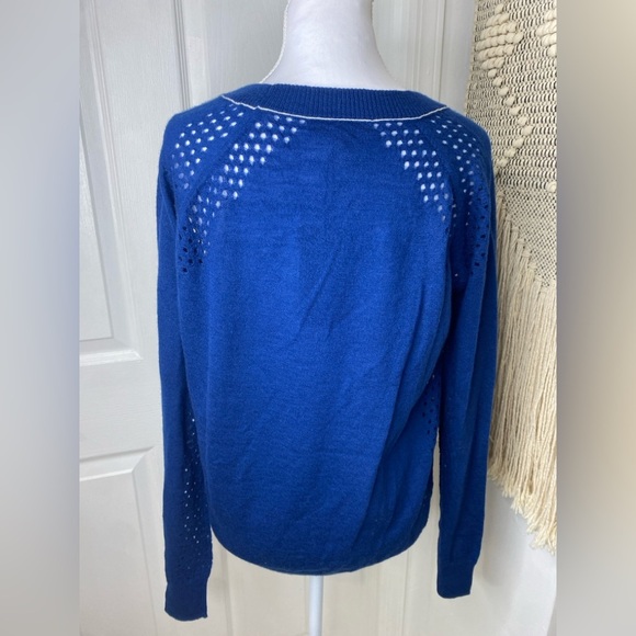 NWOT QUINN BLUE ROYAL Women's Sweater - Picture 2 of 5
